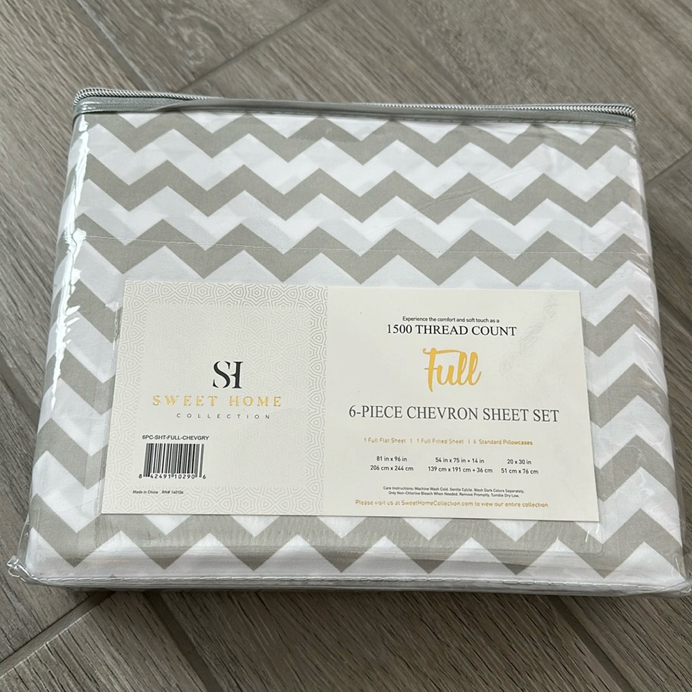 Full Size Bed Sheets - Brand new, still in the package!